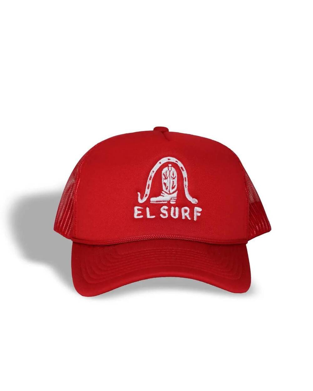 NEW PING PONG SURF CLUB unisex el surf hat in red/ white